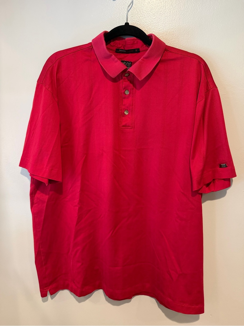 Nike Golf Polo Lot of 8 Shirts Men’s XL 4 Tiger Woods 3 Nike 1 Puma Pink Orange - Picture 10 of 13